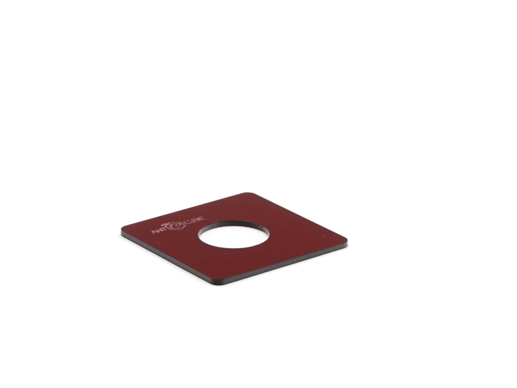 Red cover plate 10x10 - lying